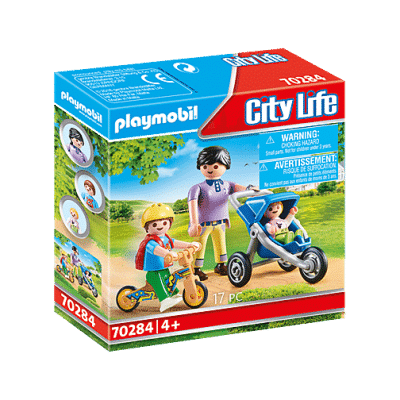 Playmobil City Life - Maman avec Enfants # 70284